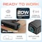 Delton SB200 Bluetooth Soundbar, Dual-Powered Hi-Fi Stereo Computer Speaker 30ft Bluetooth Range DSB200 - alternate 5